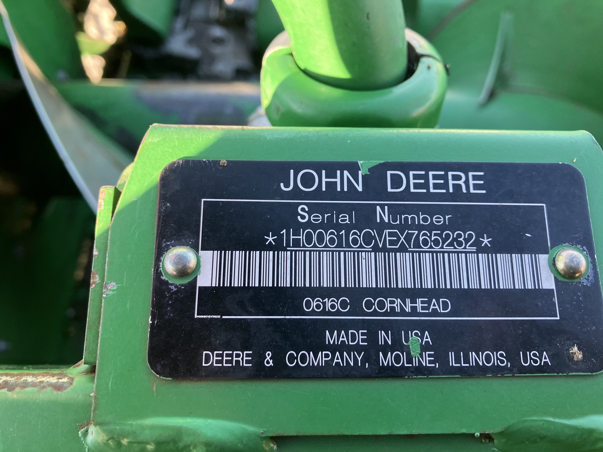  2014 John Deere 616C at Heritage Tractor in Lamar, MO