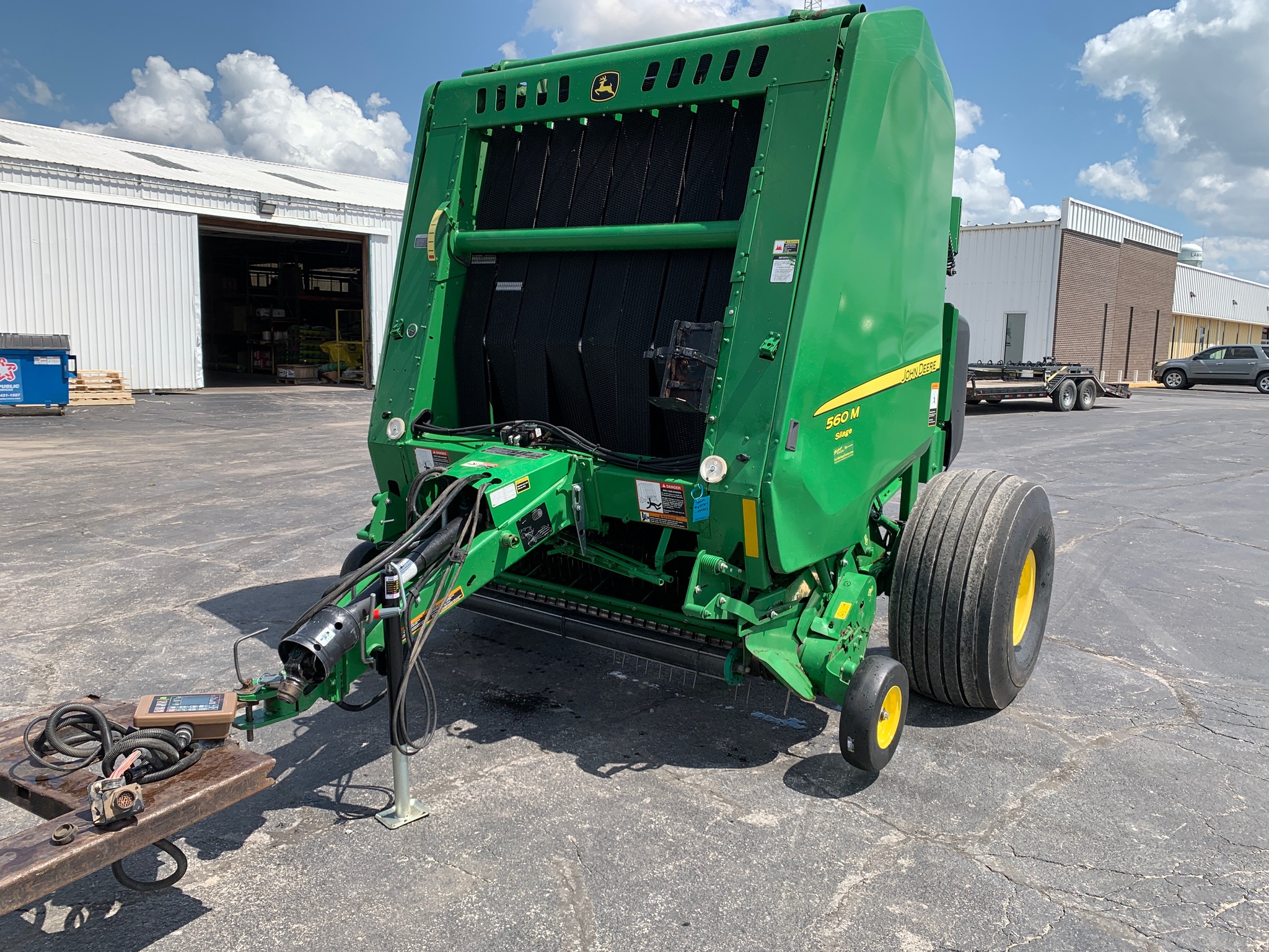  2018 John Deere 560M at Heritage Tractor in Lamar, MO