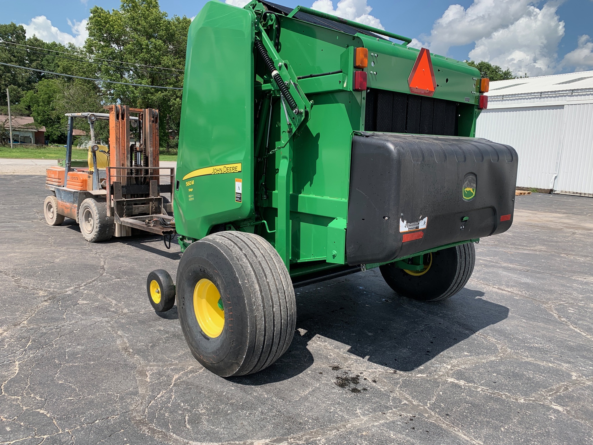  2018 John Deere 560M at Heritage Tractor in Lamar, MO