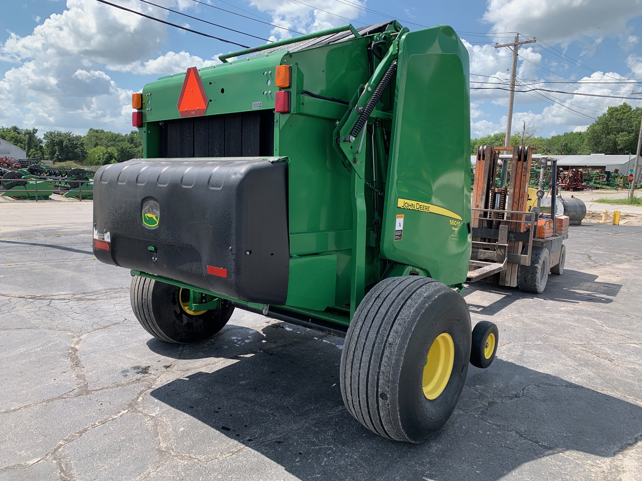  2018 John Deere 560M at Heritage Tractor in Lamar, MO
