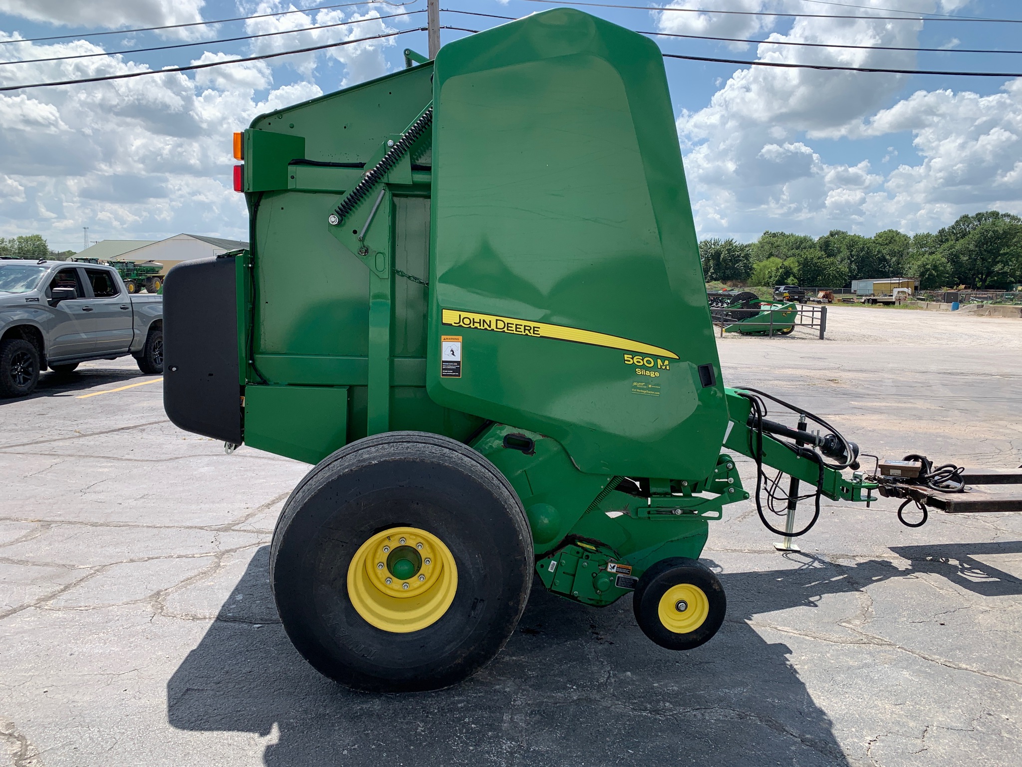  2018 John Deere 560M at Heritage Tractor in Lamar, MO