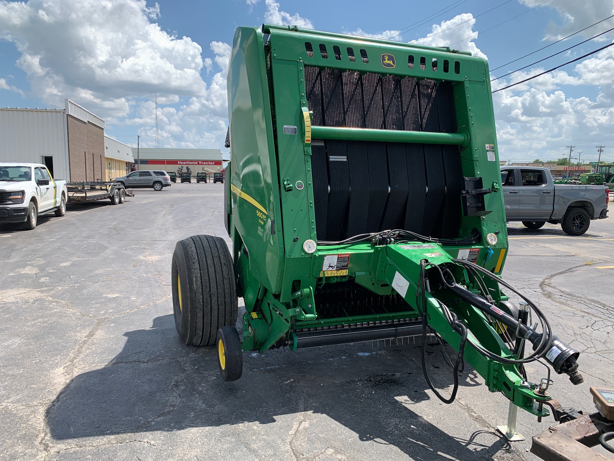  2018 John Deere 560M at Heritage Tractor in Lamar, MO