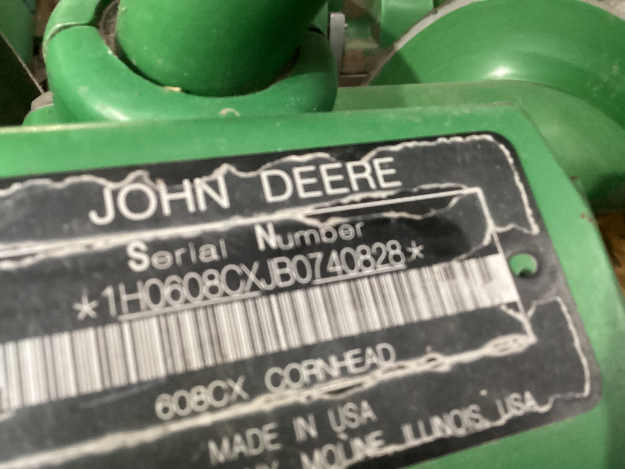 2011 John Deere 608C Image 22