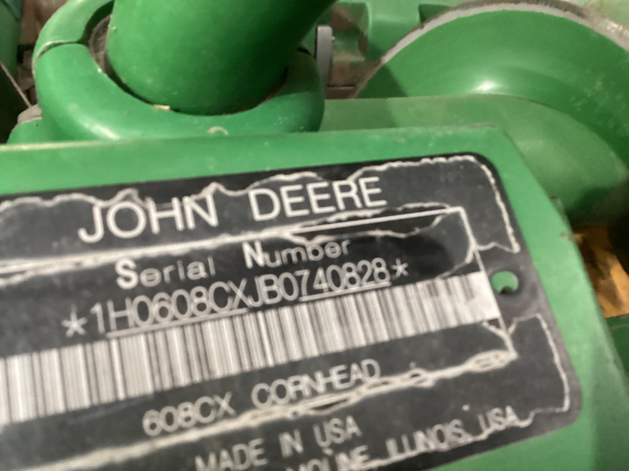 2011 John Deere 608C Image 23