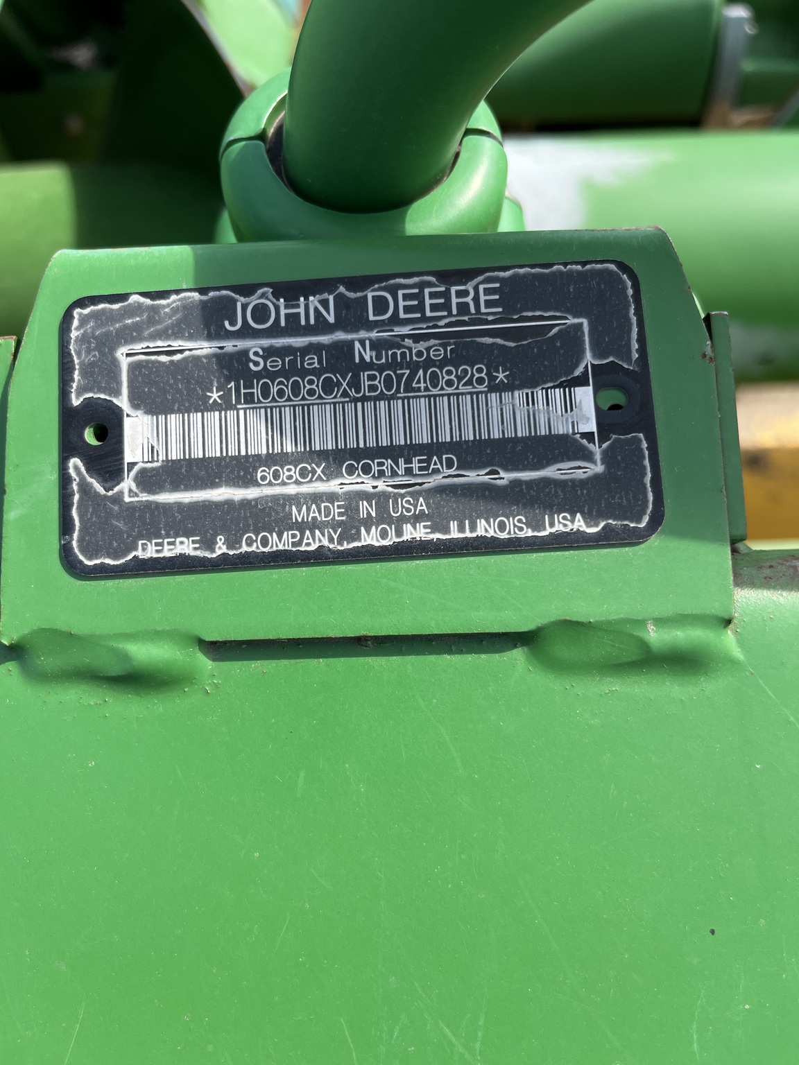 2011 John Deere 608C Image 14