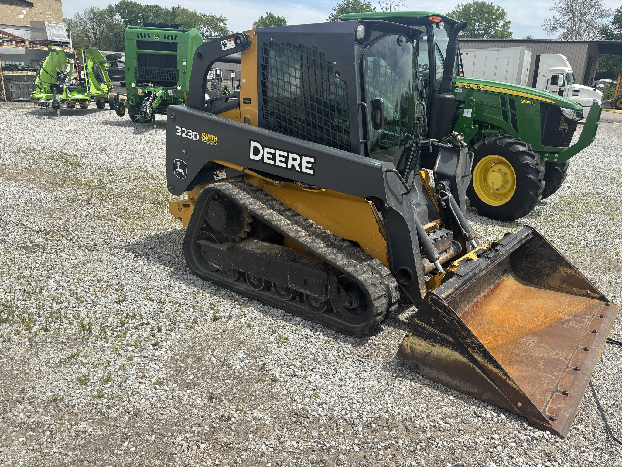 Used 2013 John Deere 323D Compact Track Loaders at Koenig Equipment in Rushville, IN - PhotoXL8