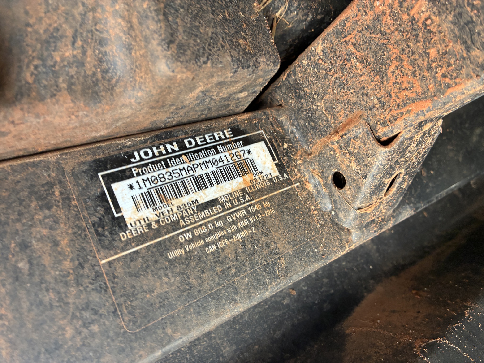 2021 John Deere XUV 835M Image 24