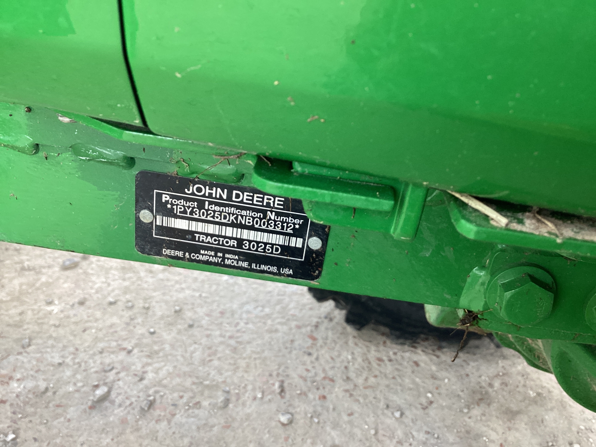 2022 John Deere 3025D Image 35