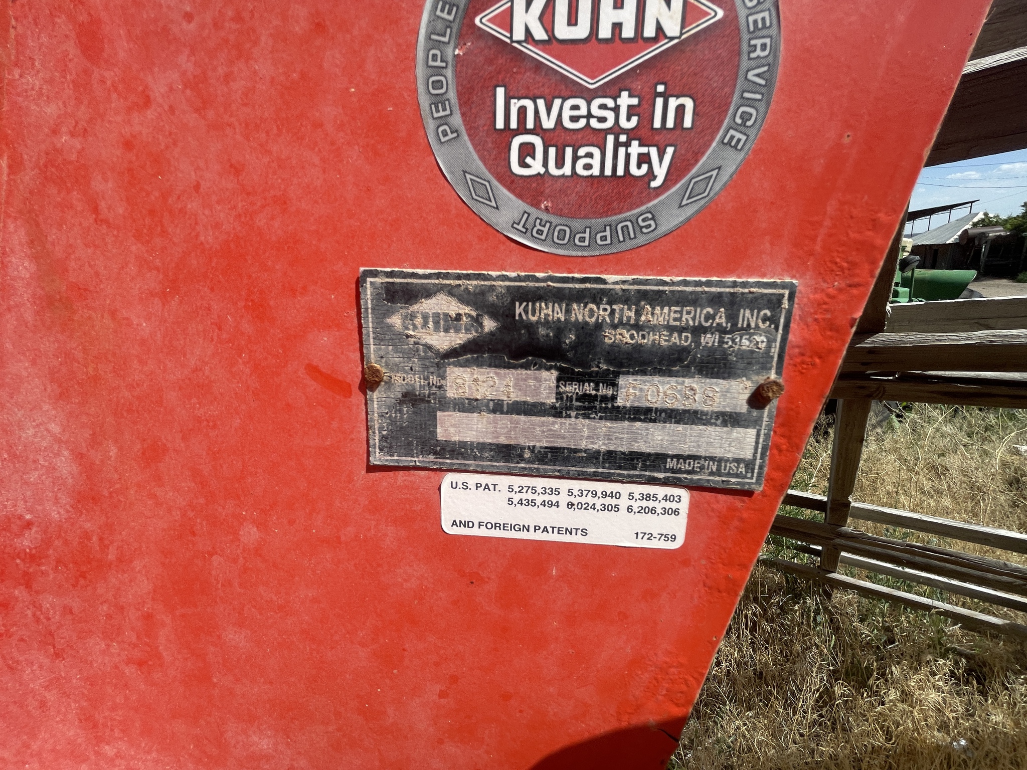 2014 Kuhn Knight 8124 Image 10