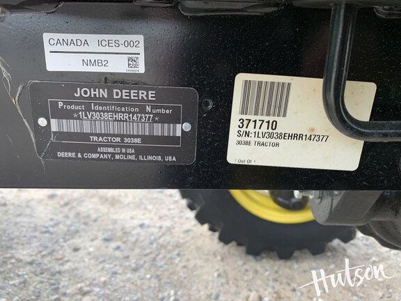 Photo of 2024 John Deere 3038E