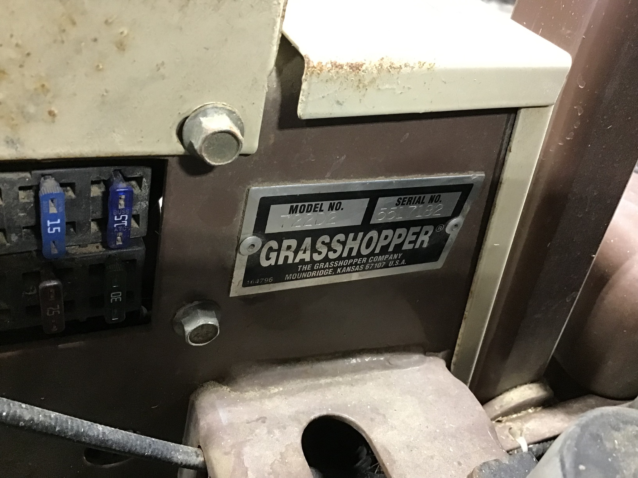 2005 Grasshopper 722D2 Image 3