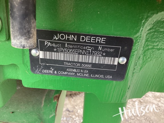 Photo of 2022 John Deere 5065E