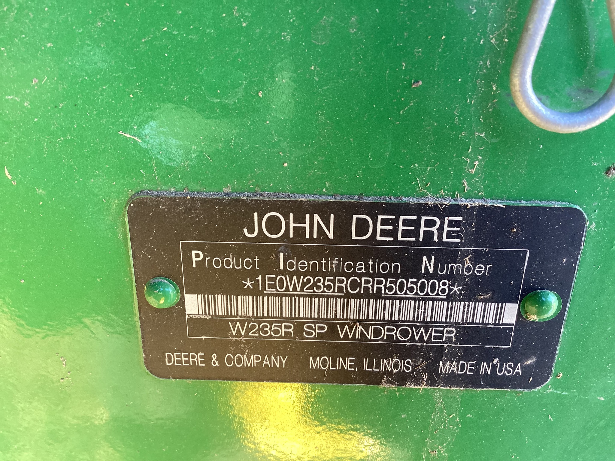 2024 John Deere W235R Image 35