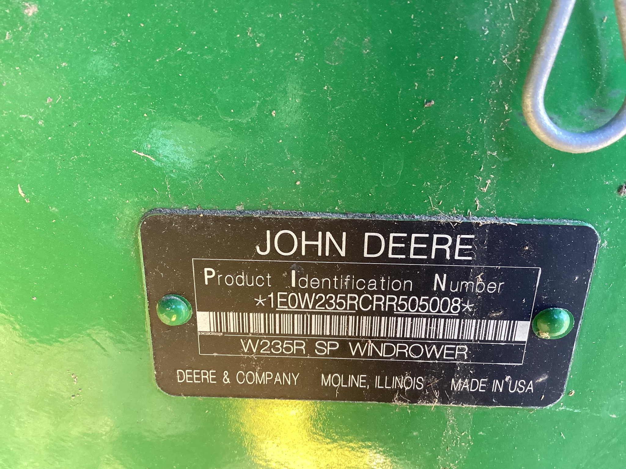 2024 John Deere W235R Image 23