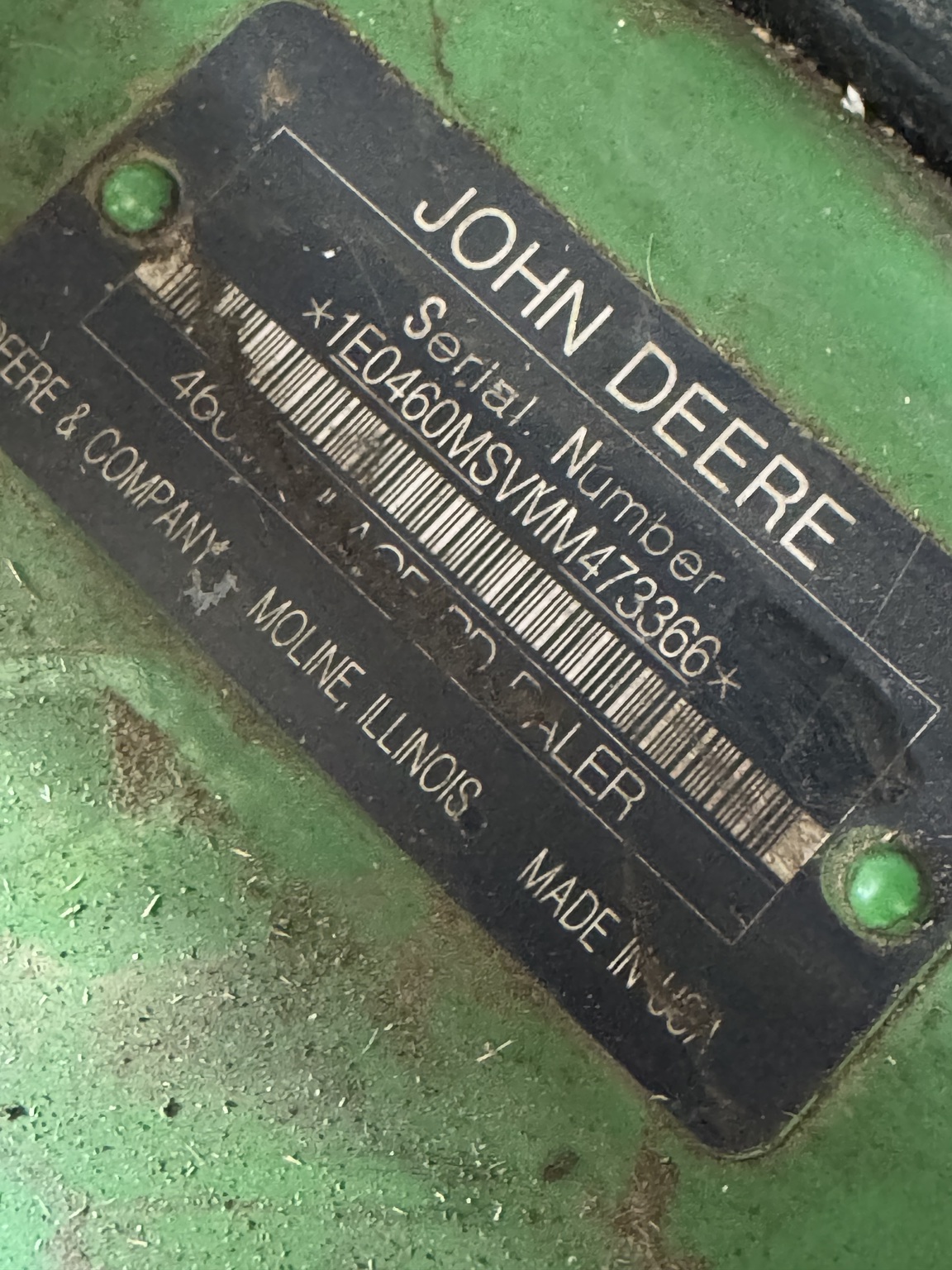 2021 John Deere 460M Image 3