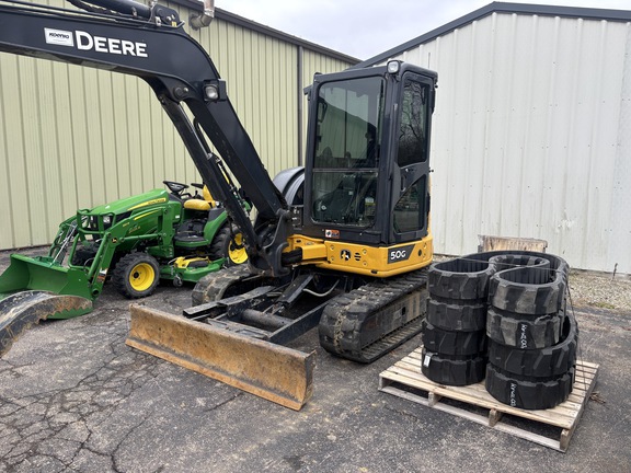 Used 2022 John Deere 50G Compact Excavators at Koenig Equipment in Germantown, OH - Photo1