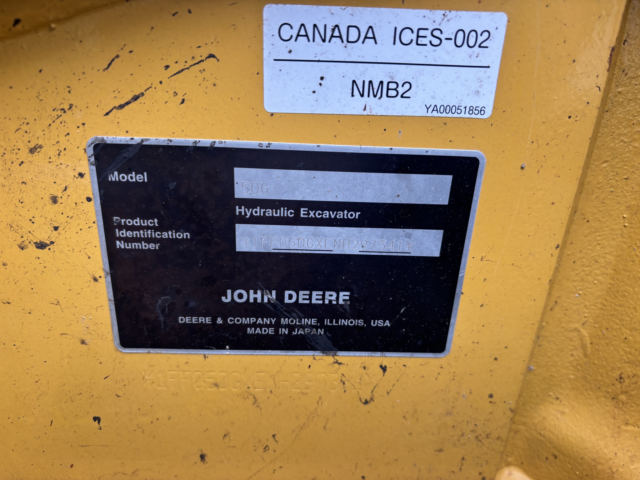 Used 2022 John Deere 50G Compact Excavators at Koenig Equipment in Germantown, OH - PhotoXL24