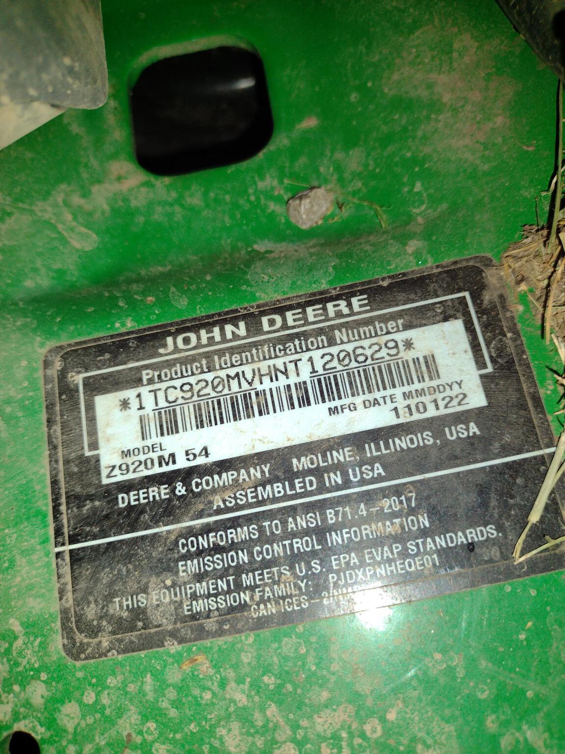 2023 John Deere Z920M Image 7