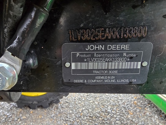 Photo of 2019 John Deere 3025E