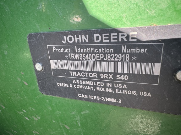 Used 2023 John Deere 9RX 540 Track Tractors at Horizon Ag & Turf in Warburg, AB - Photo5