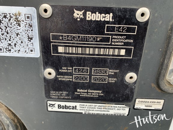 Photo of 2020 Bobcat e42