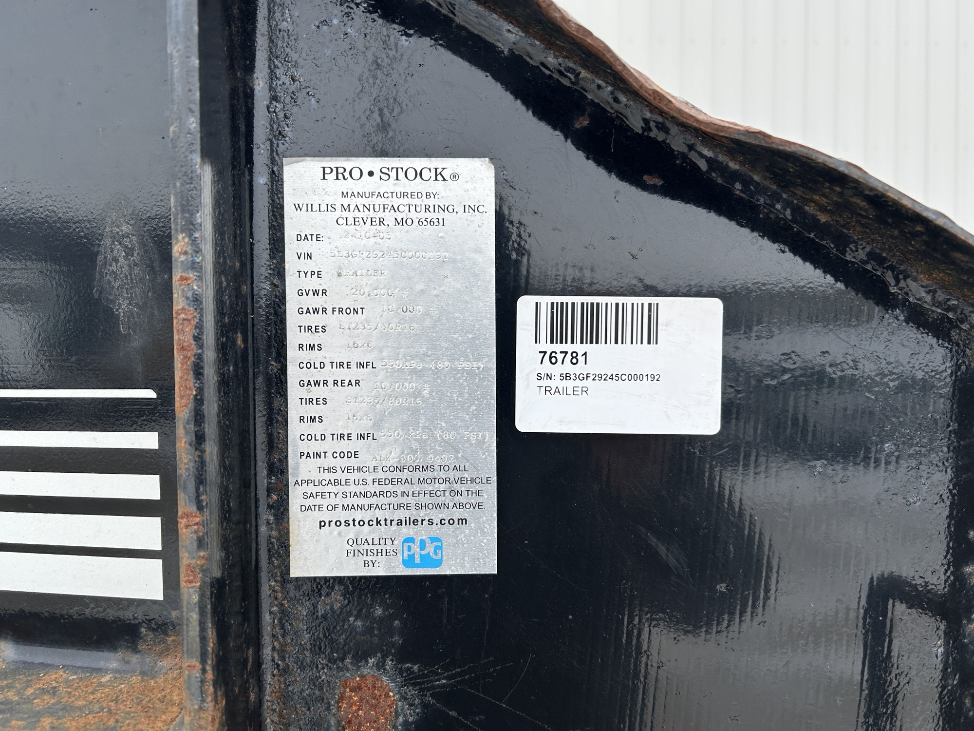 2005 Gooseneck TRAILER Image 7