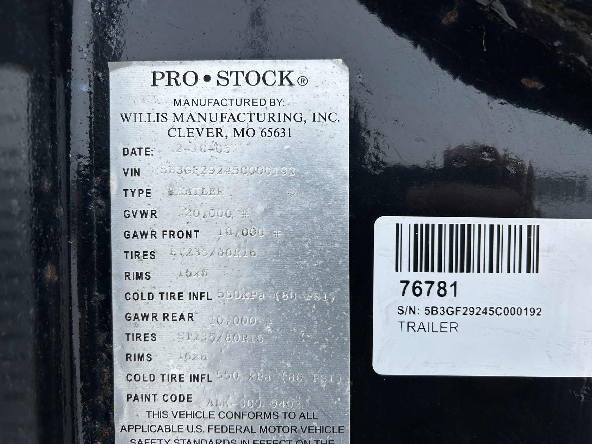 2005 Gooseneck TRAILER Image 8