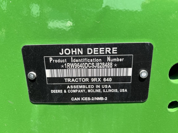2025 John Deere 9RX 640 - Photo33