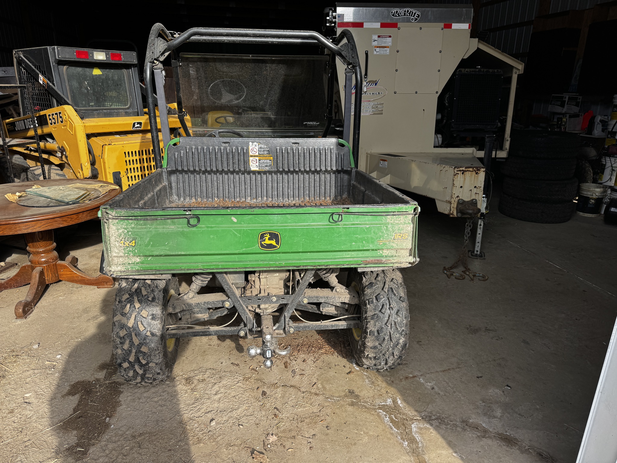 2008 John Deere XUV 850D GREEN Image 3