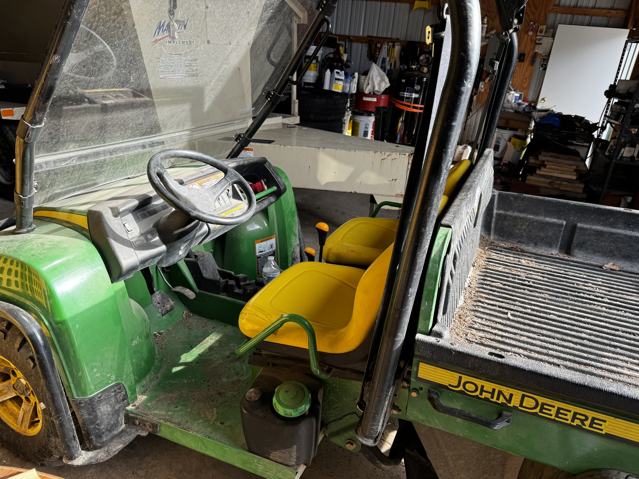 2008 John Deere XUV 850D GREEN Image 1