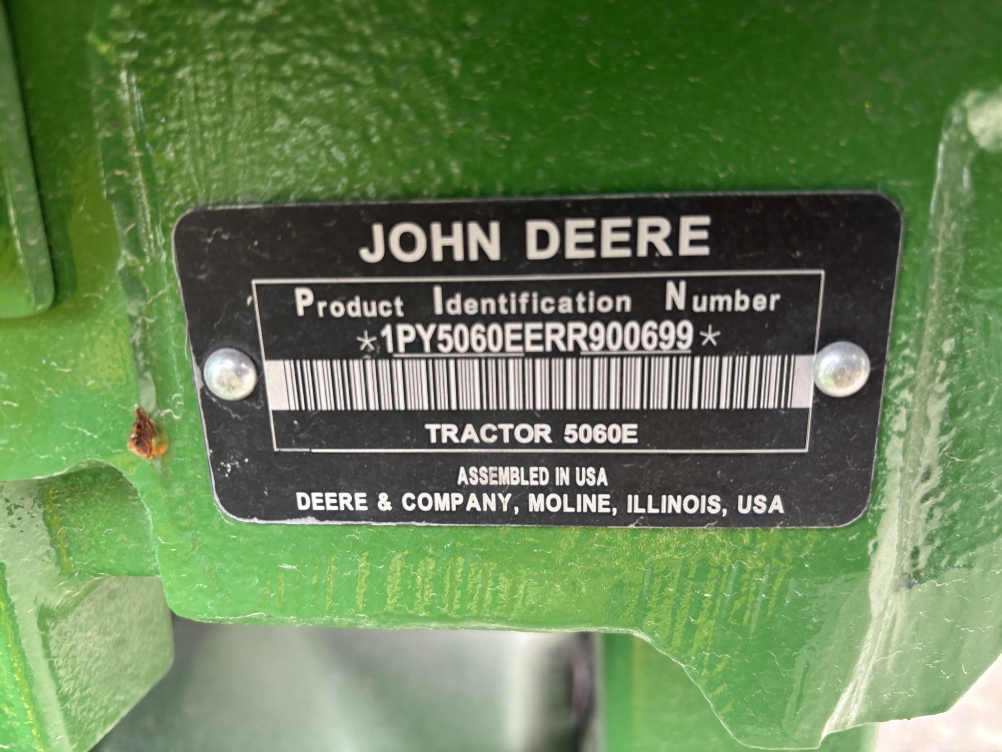  2024 John Deere 5060E at Heritage Tractor in Atchison, KS