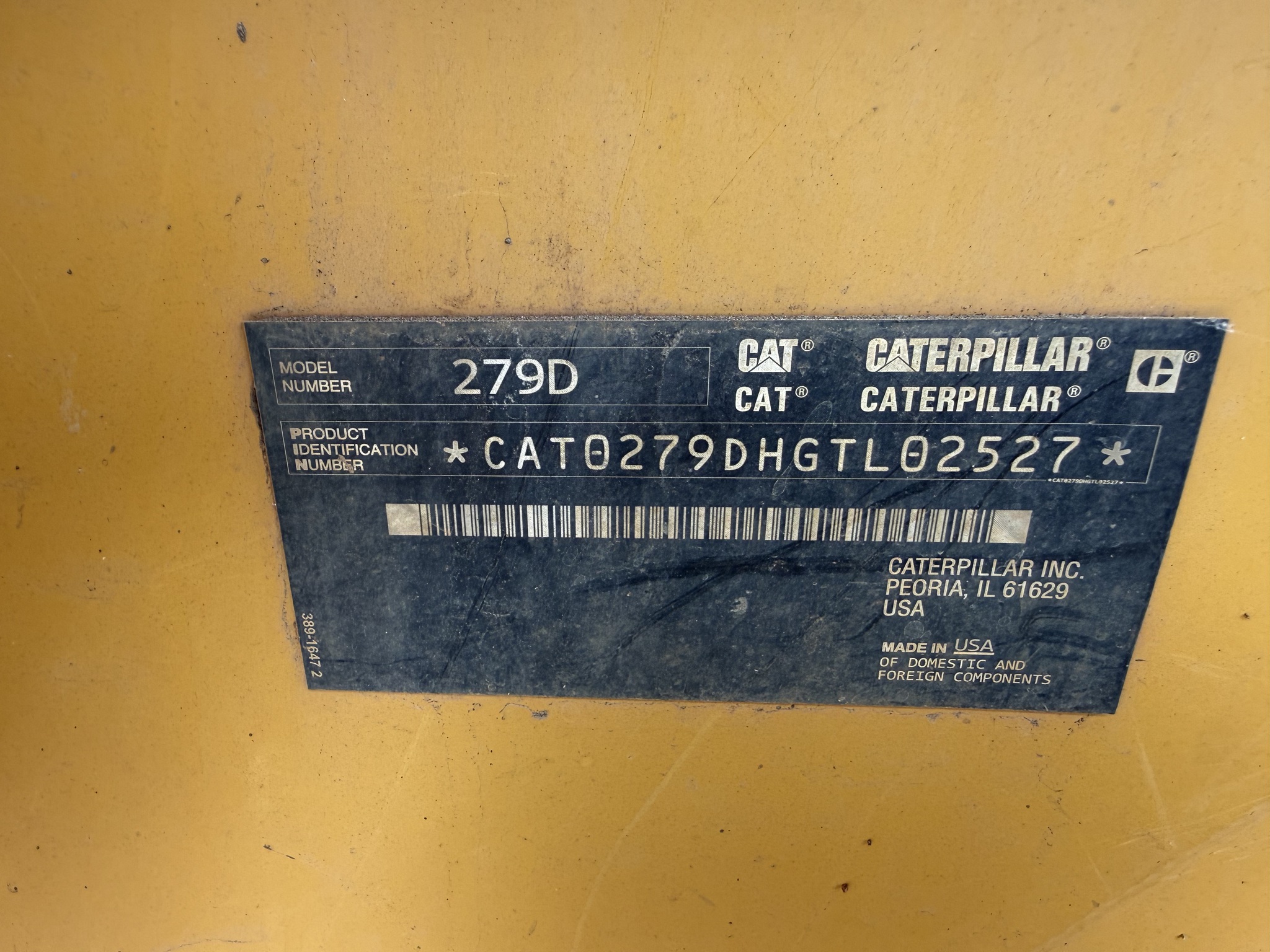 2018 Caterpillar 279D Image 4