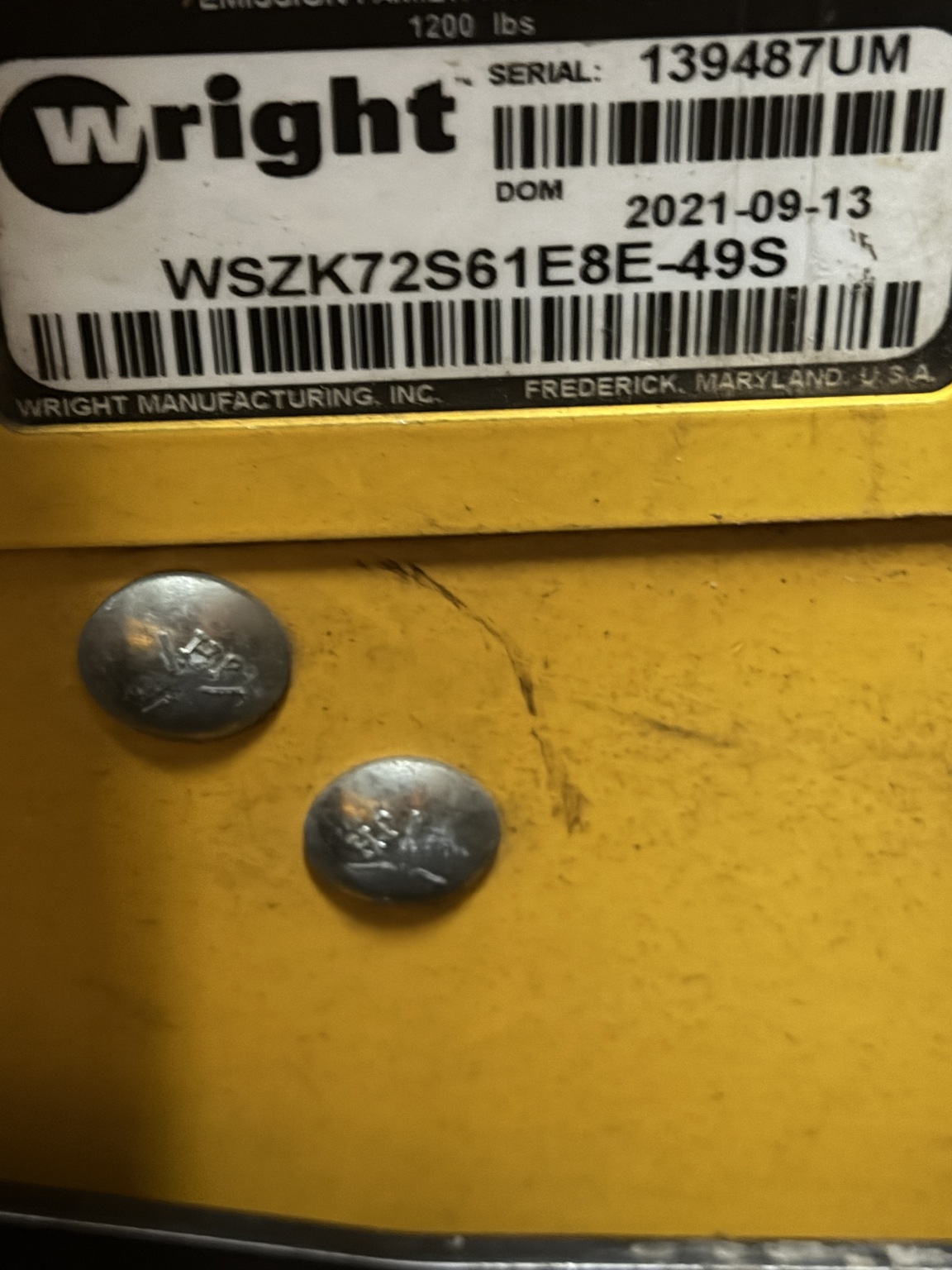 2020 Wright WSZK72S61E8E Image 7