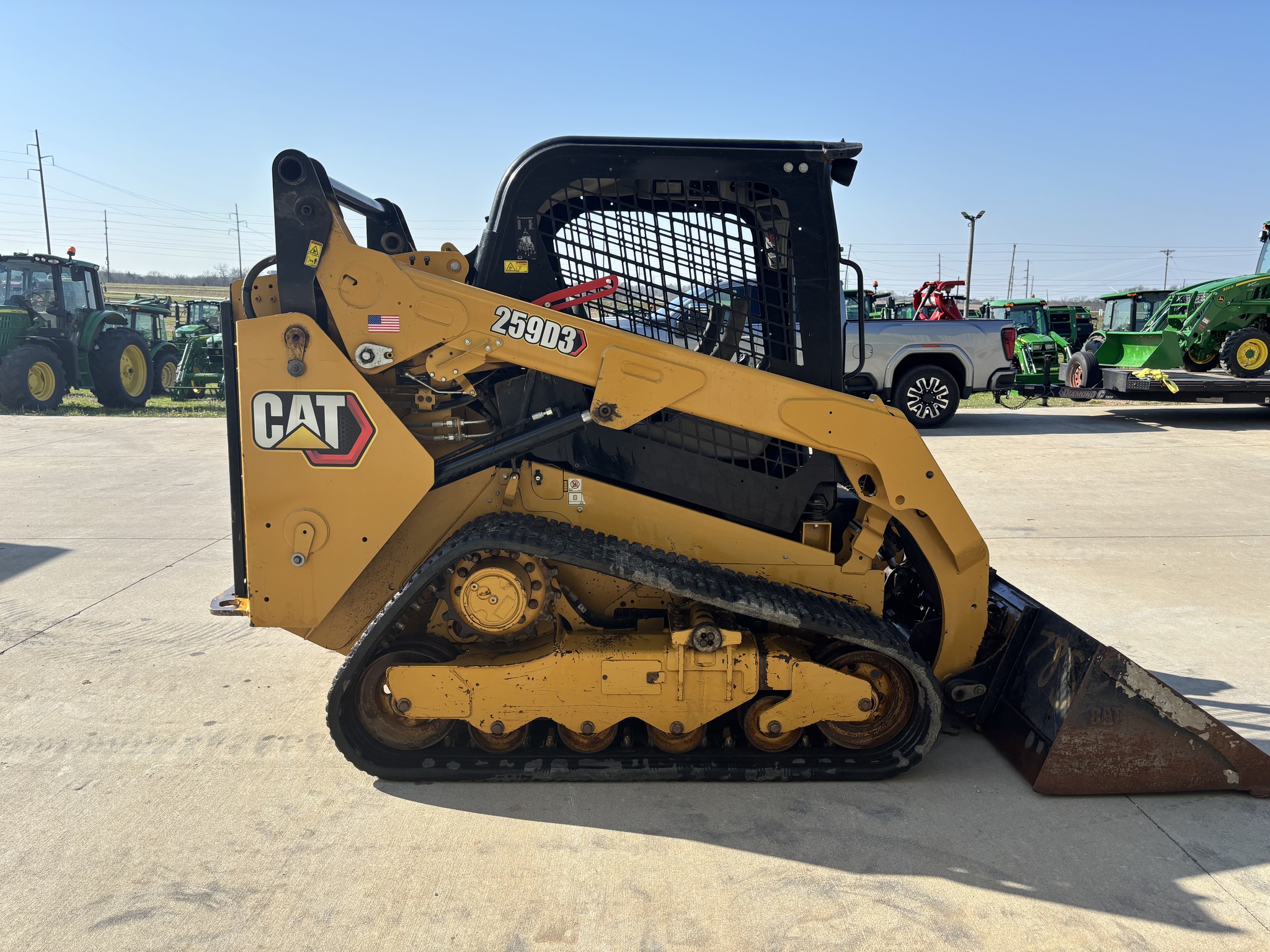  2022 Caterpillar 259D at Heritage Tractor in Rogersville, MO