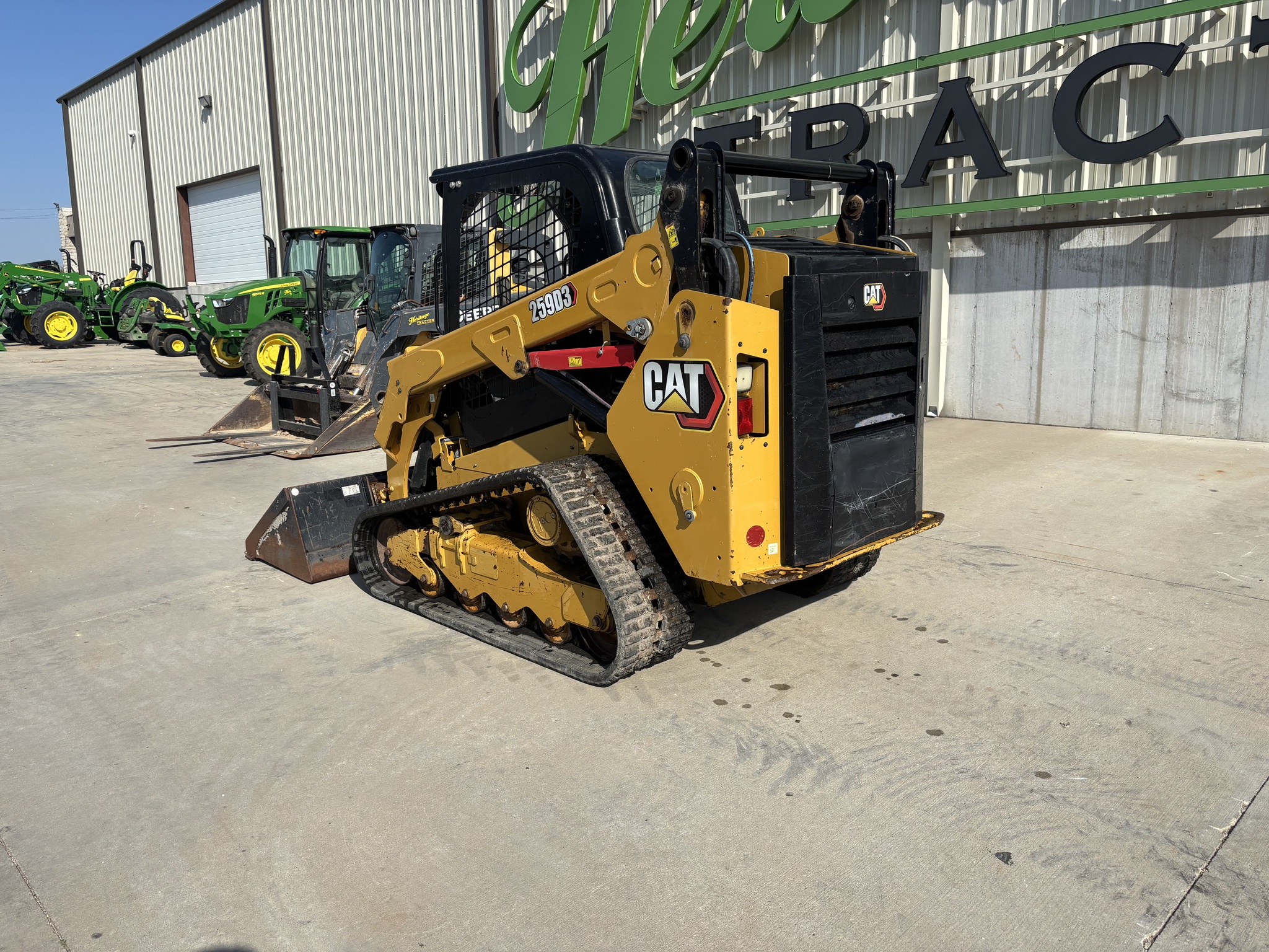  2022 Caterpillar 259D at Heritage Tractor in Rogersville, MO