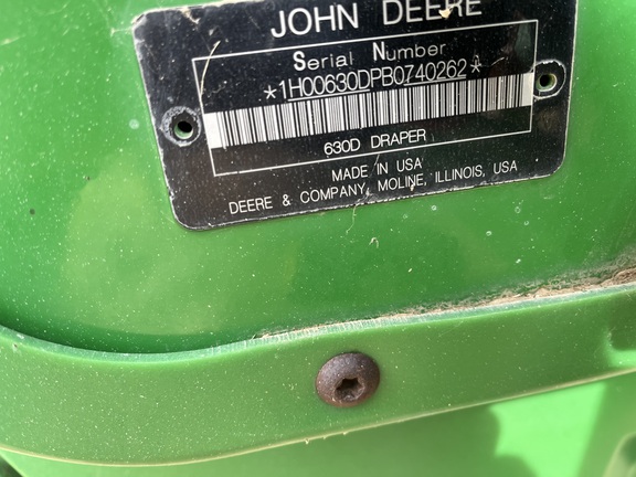 2012 John Deere 630D