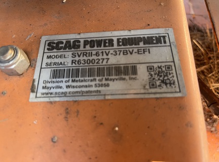 2022 Scag SVRII-61V-37BV-EFI - Photo24