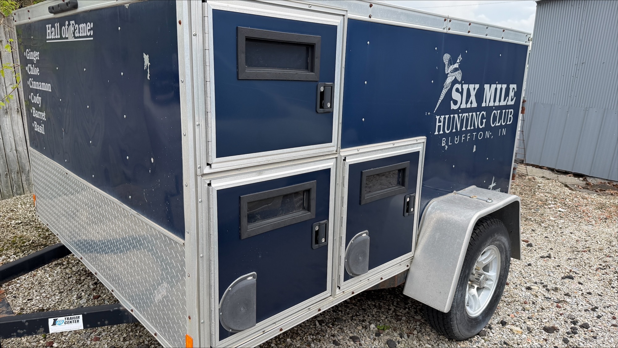 Sure-Trac Enclosed Dog Kennel Trailer Image 1