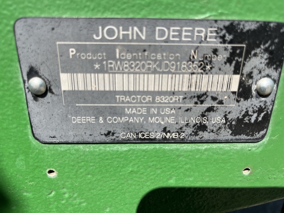 2018 John Deere 8320RT - Photo44