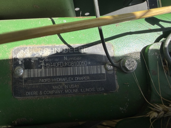 Photo of 2020 John Deere 740FD