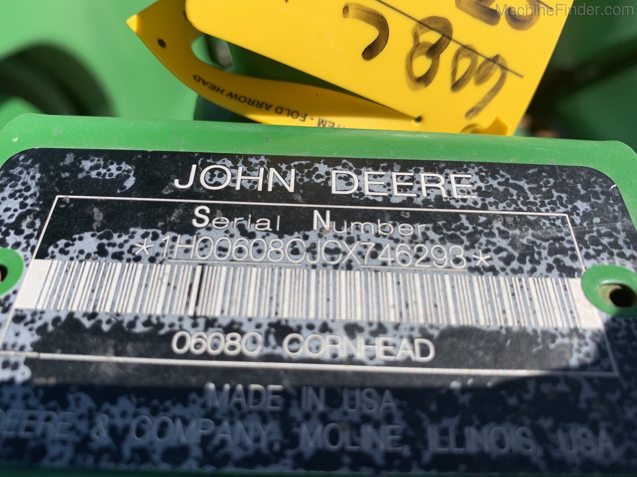 2012 John Deere 608C Image 2