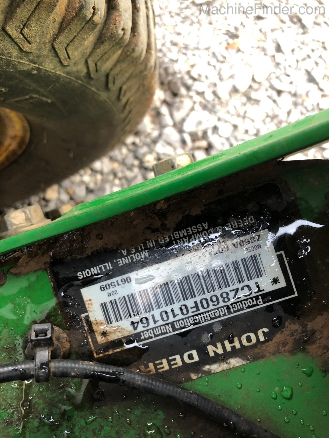 2009 John Deere Z860A Image 7