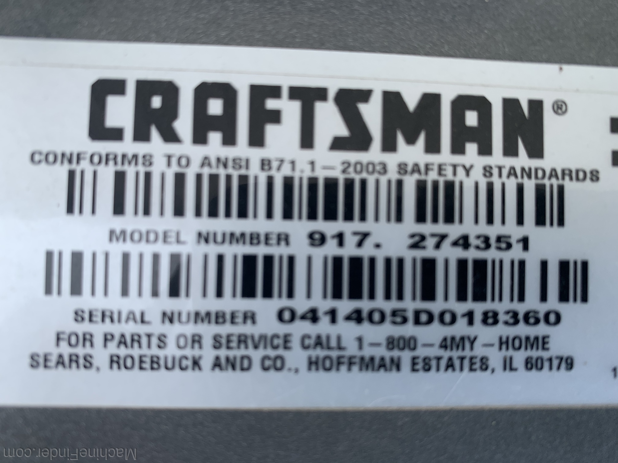 Craftsman LT1000 Image 6