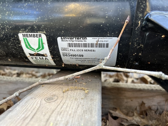 2019 Unverferth DRILL FILL CCS SERIES