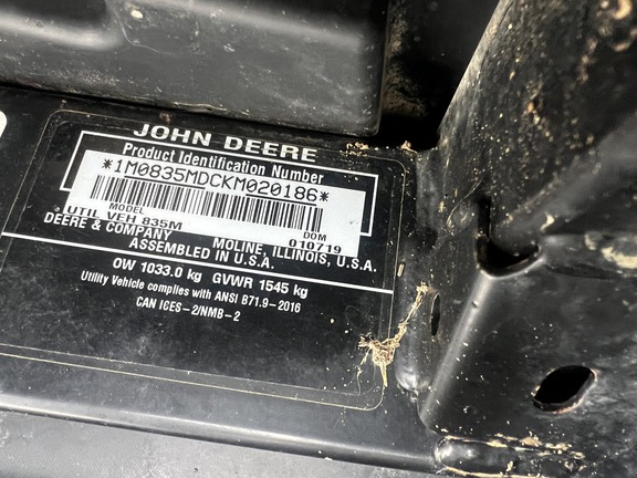 Photo of 2019 John Deere XUV 835M