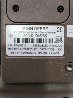 2013 John Deere 2630 W/AUTOTRAC SF2 & SECTION CONTROL Image 3