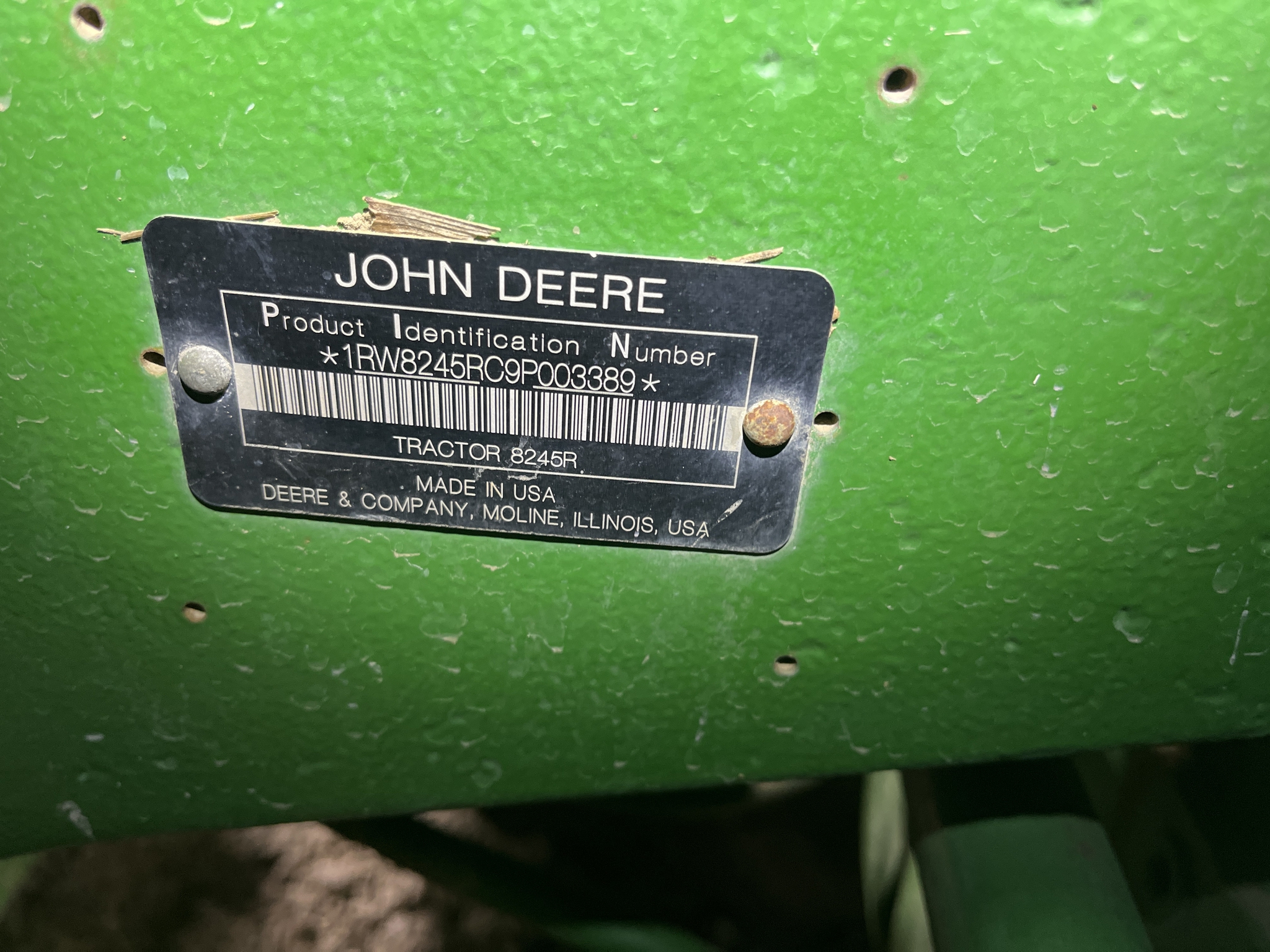 Used 2010 John Deere 8245R Row Crop Tractors at Koenig Equipment in Greensburg, IN - PhotoXL40