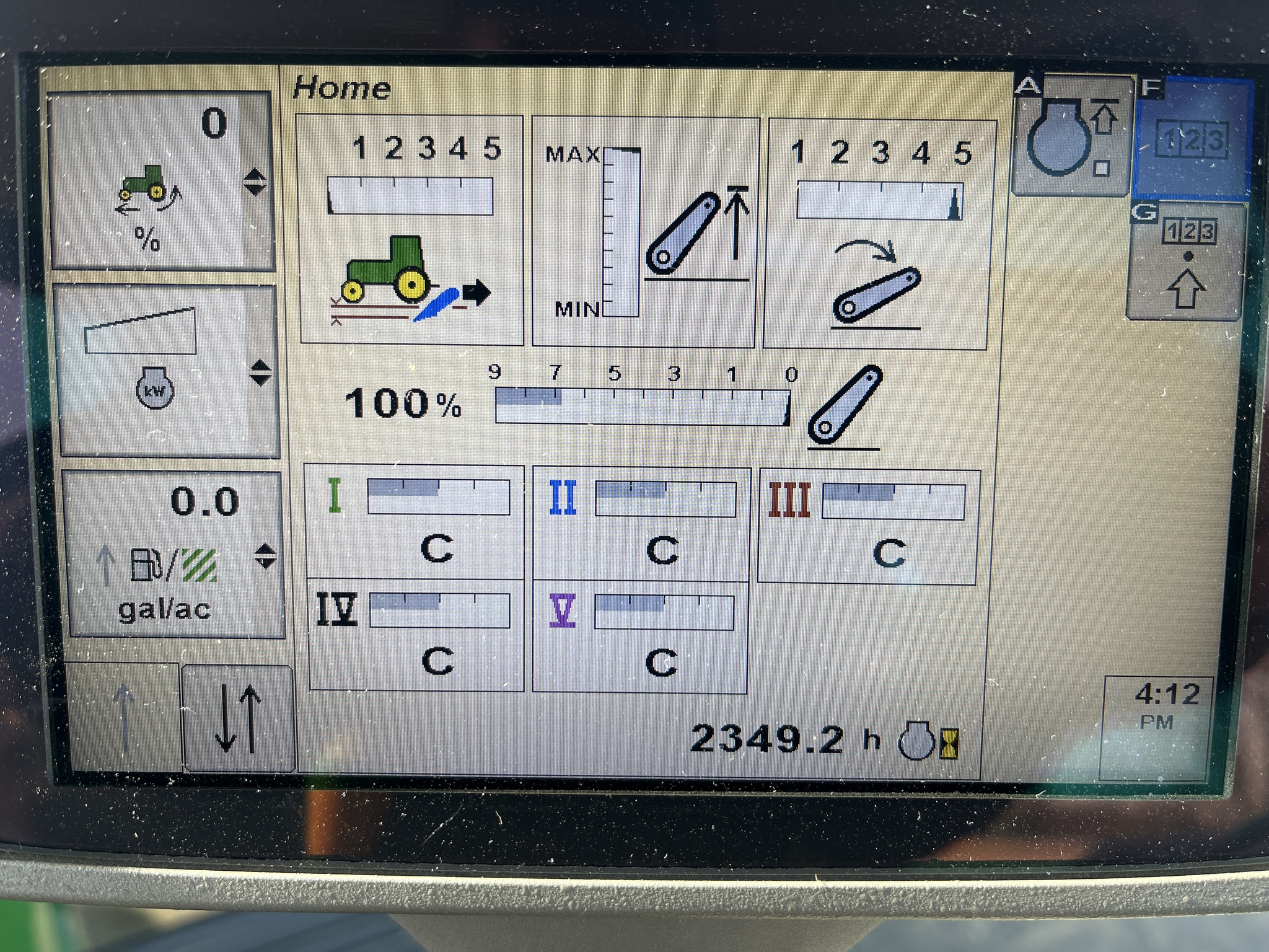 Used 2010 John Deere 8245R Row Crop Tractors at Koenig Equipment in Greensburg, IN - PhotoXL41