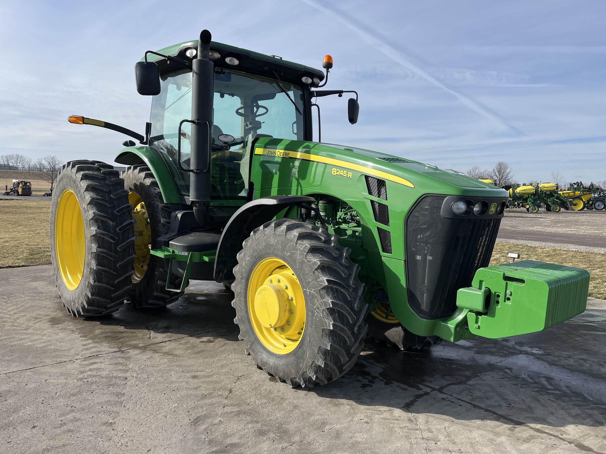 Used 2010 John Deere 8245R Row Crop Tractors at Koenig Equipment in Greensburg, IN - PhotoXL6