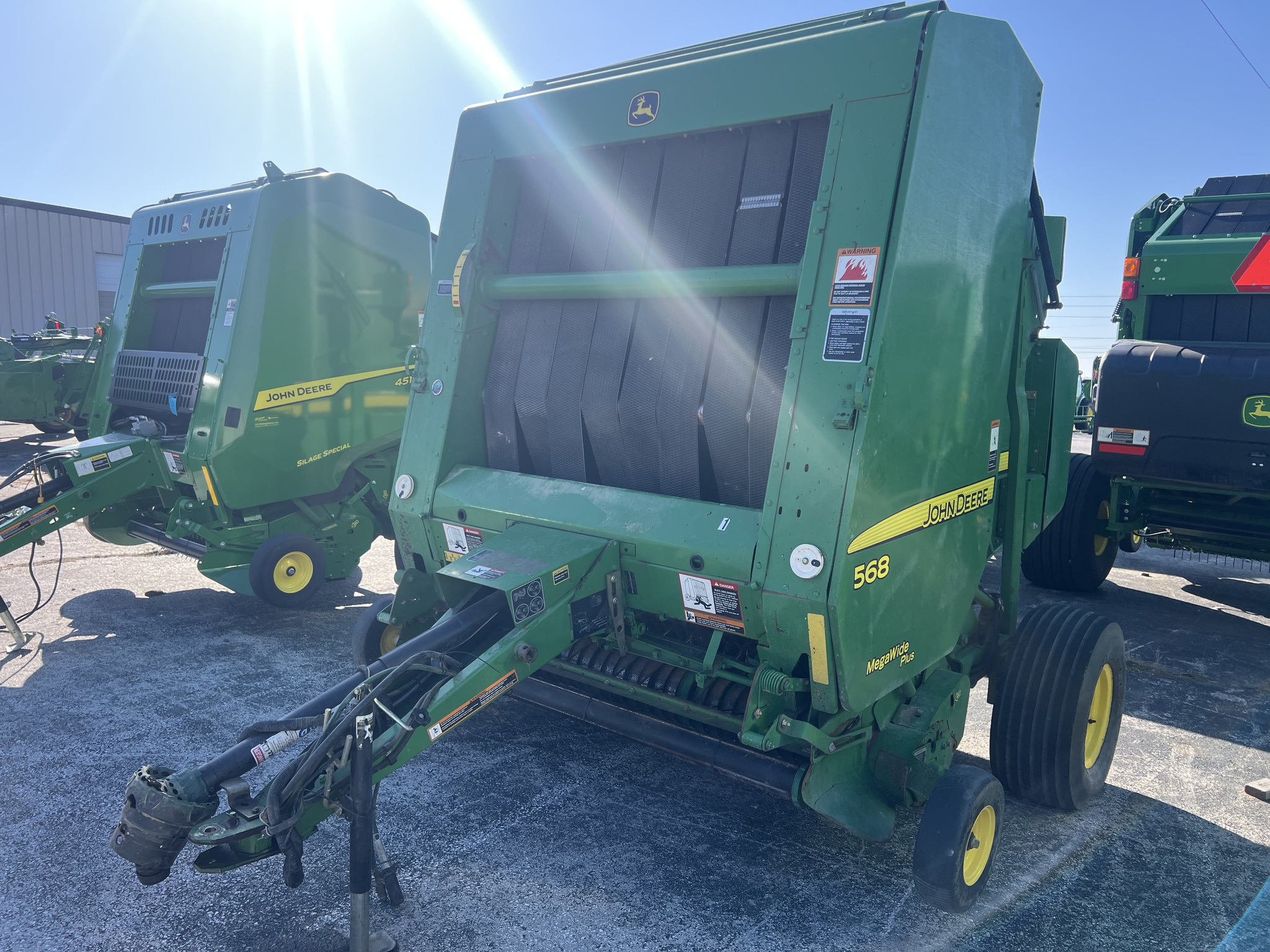  2009 John Deere 568 at Heritage Tractor in Rogersville, MO